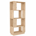 Scaffale/Divisorio in Pino Massiccio 51x25x132 cm